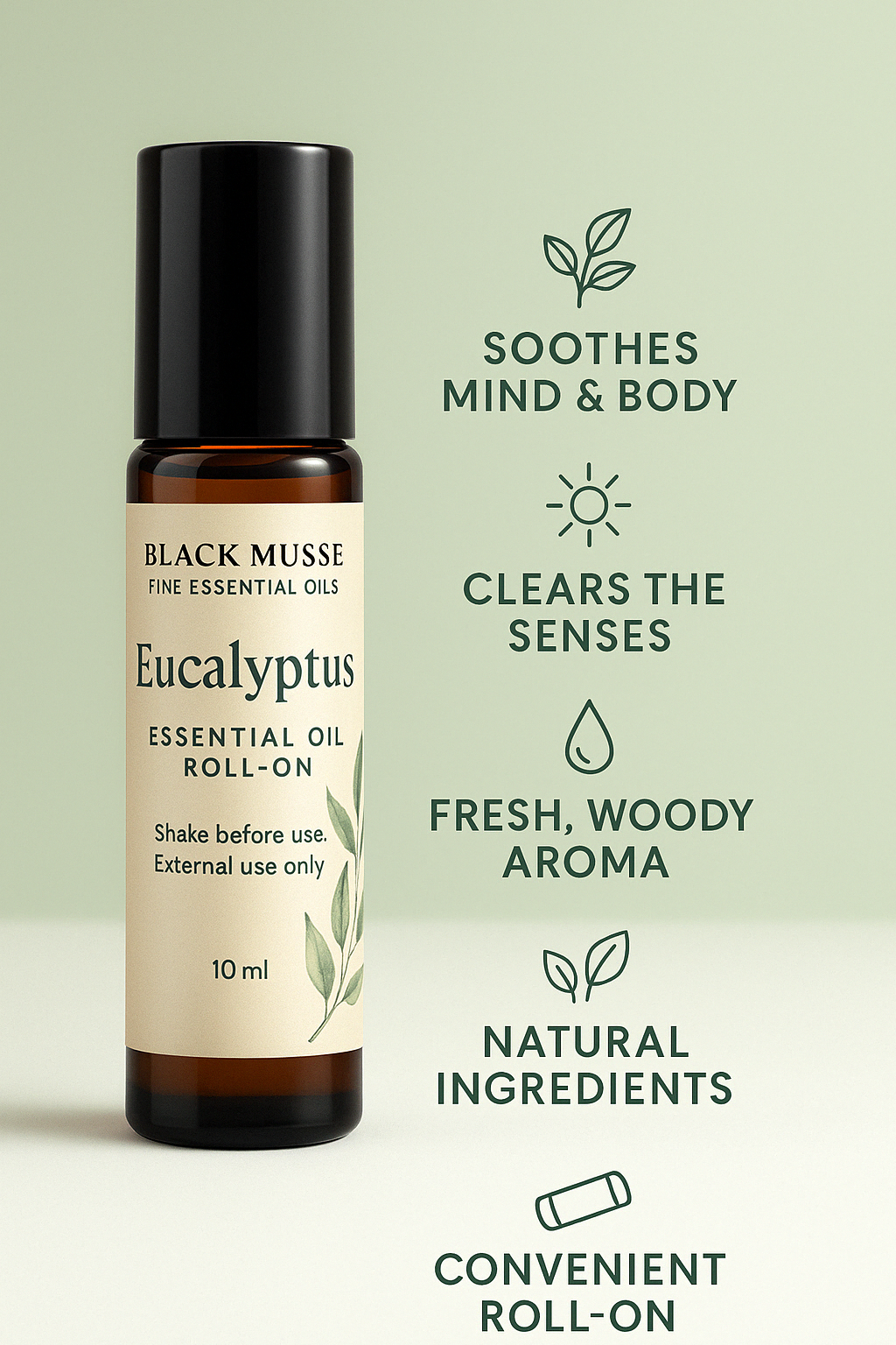 Heavy breathing or mental fog? Clear your senses instantly | Eucalyptus Botanical Blend