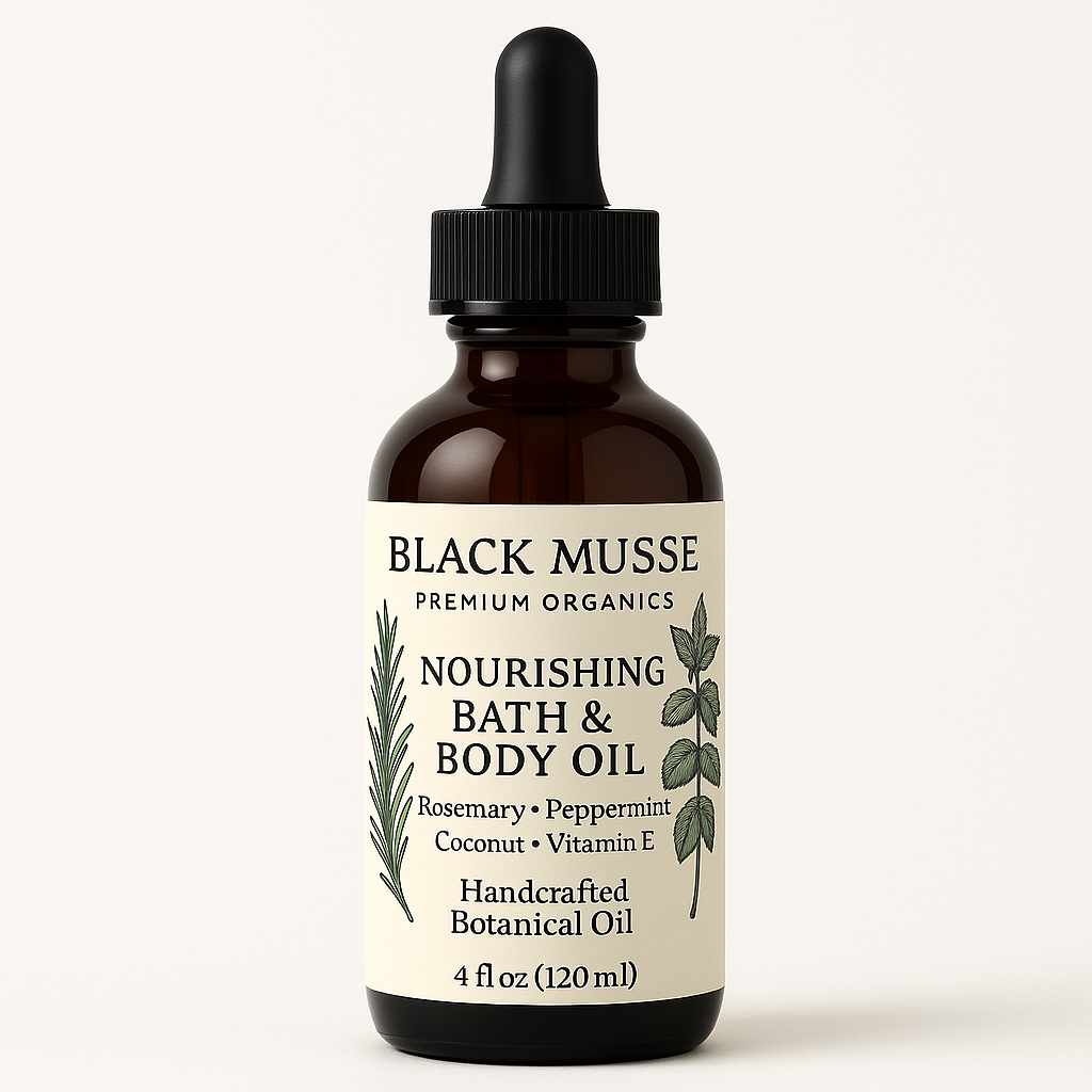 Deep Nourishment Bath & Body Oil – Rosemary & Peppermint