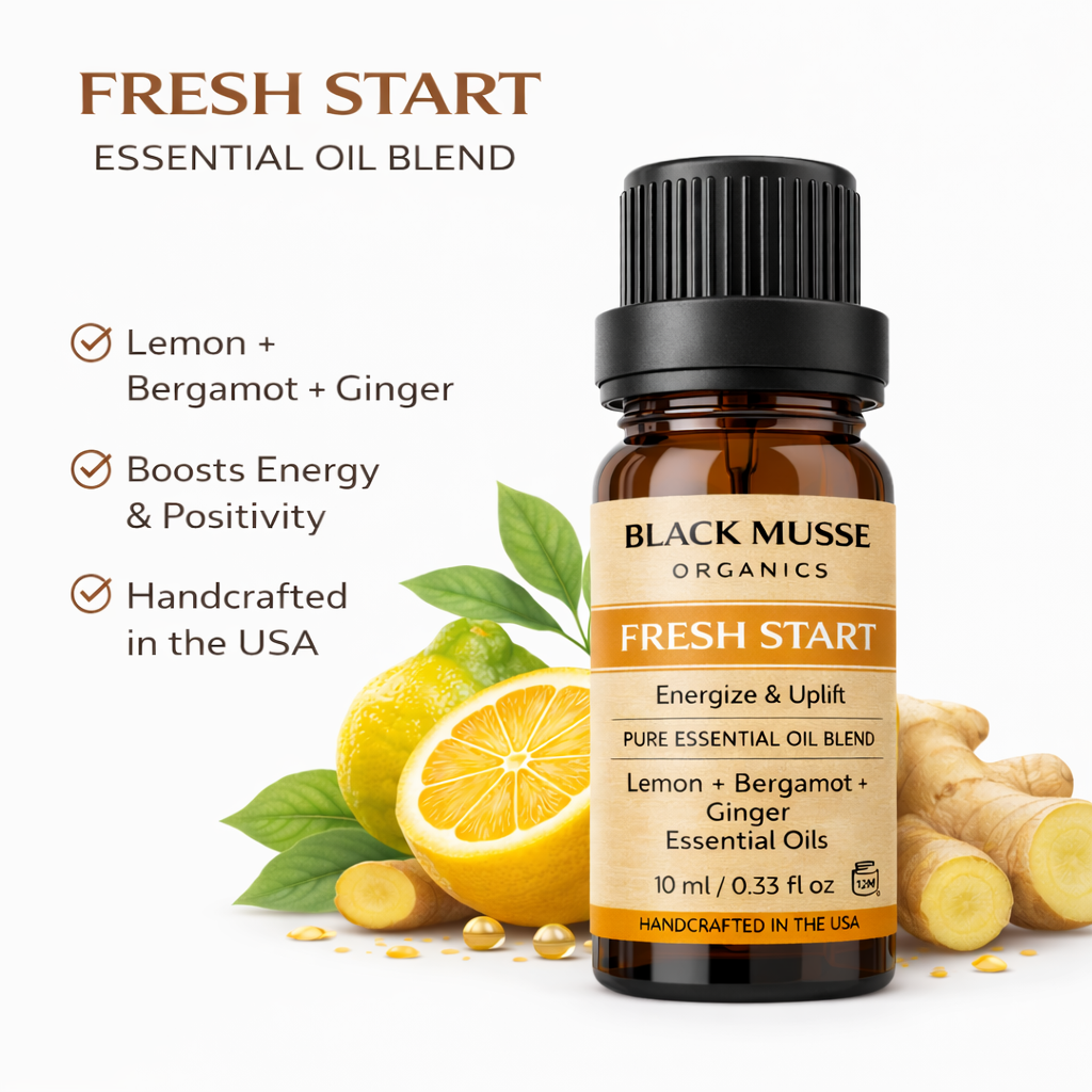 Fresh Start Essential Oil Blend - 100% Pure Premium Grade, Undiluted Natural Therapeutic