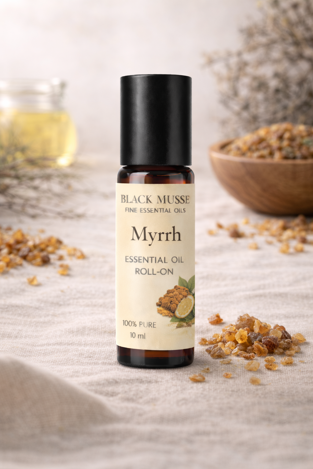 Dry skin or emotional heaviness? Nourish and ground deeply | Myrrh Botanical Blend