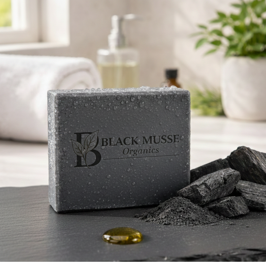 Charcoal Infused Oil Bar – Goat Milk Soap (Pack of 3)