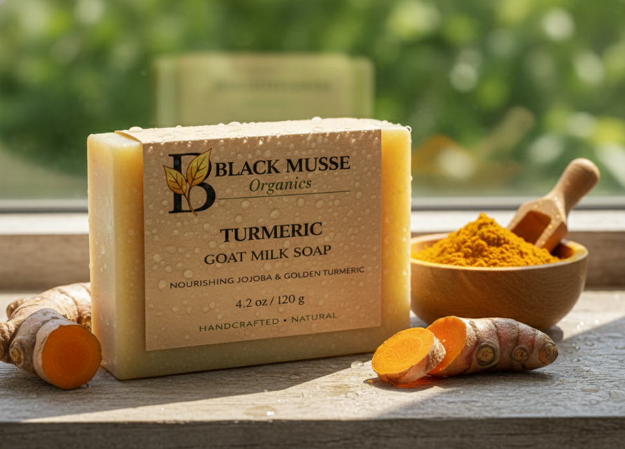 Turmeric Infused Oil Bar – Goat Milk Soap (Pack of 3)
