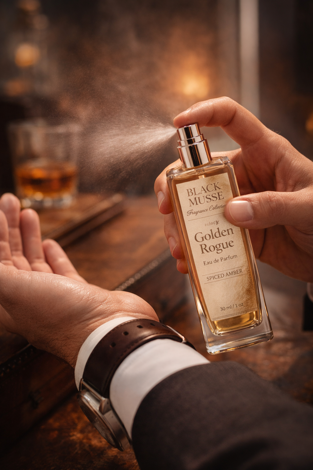 Golden Rouge - Spiced Amber Fragrance