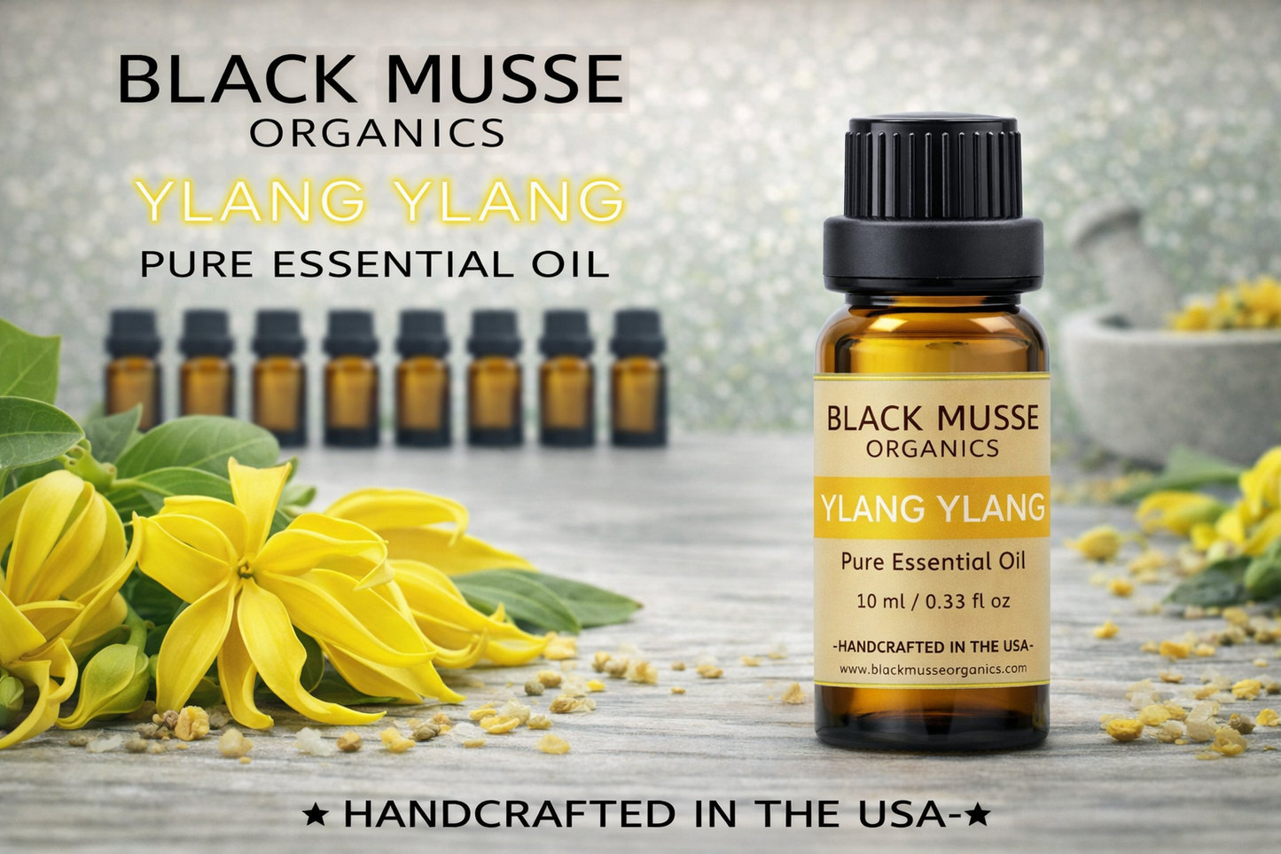 Ylang Ylang Essential Oil- 100% Pure Premium Grade Undiluted Natural Therapeutic