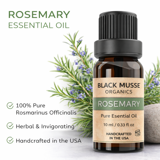 Rosemary Essential Oil- 100% Pure Premium Grade, Undiluted, Natural, Therapeutic