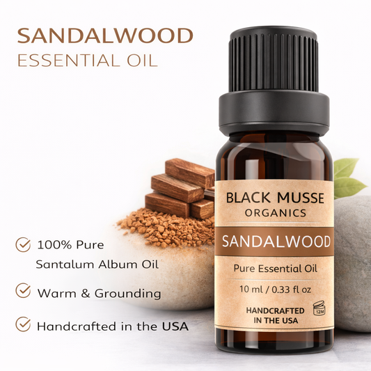 Sandalwood Essential Oil- 100% Pure Premium Grade, Undiluted Natural Therapeutic