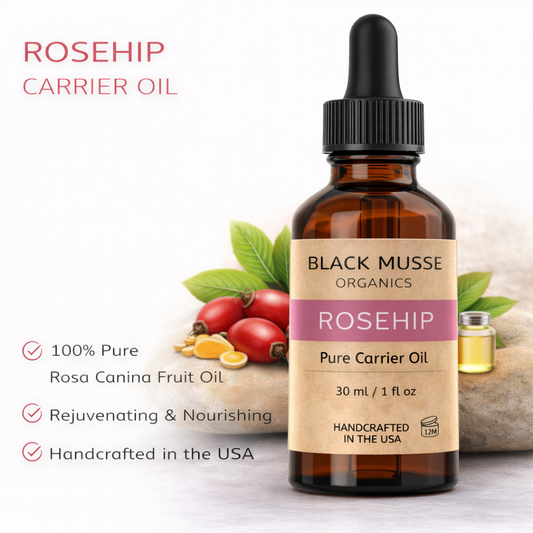 Rosehip Oil- 100% Pure Premium Grade, Undiluted, Natural, Therapeutic, Organic