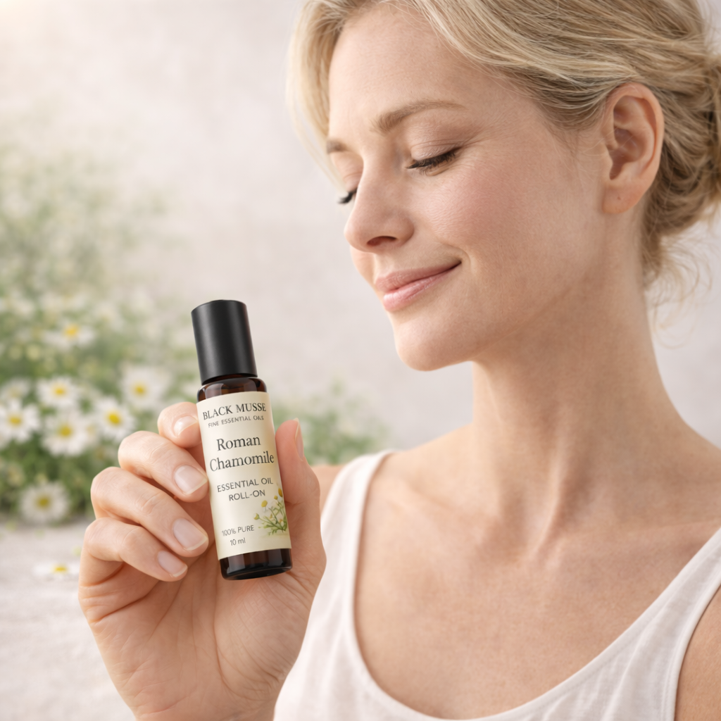Sensitive skin or emotional tension? Embrace gentle balance | Roman Chamomile Botanical Blend