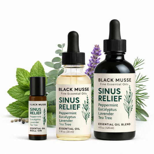 Sinus Relief – Herbal Aromatherapy Oil Blend