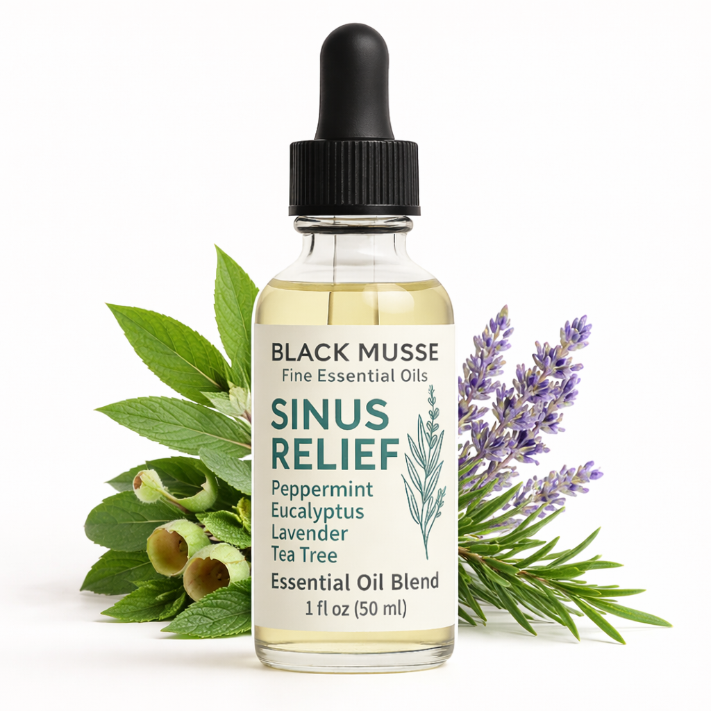 Sinus Relief – Herbal Aromatherapy Oil Blend