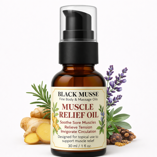 Muscle Relief – Herbal Warm Massage Oil