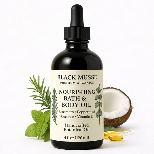 Deep Nourishment Bath & Body Oil – Rosemary & Peppermint