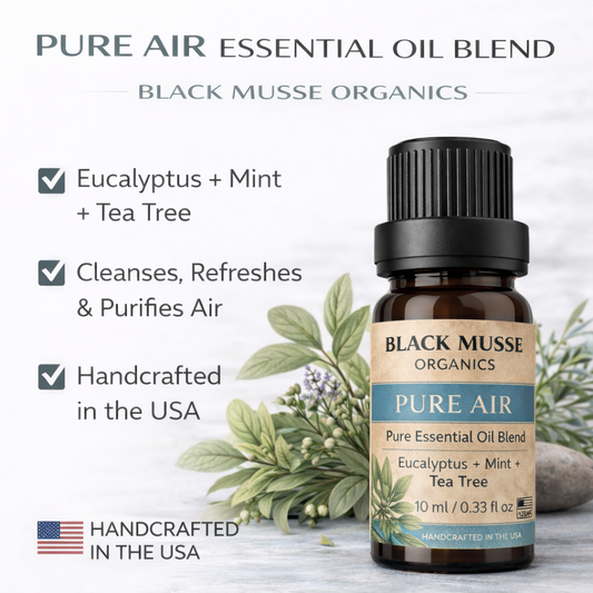 Pure Air Essential Oil Blend - 100% Pure Premium Grade, Undiluted Natural Therapeutic