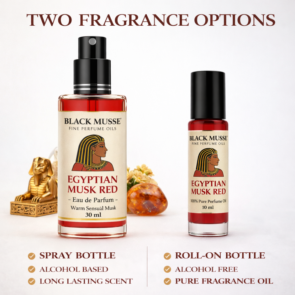 Egyptian Musk Red - Warm Sensual Musk Fragrance