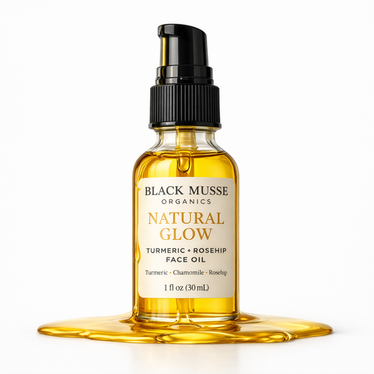 Turmeric & Rosehip Face Oil -Natural Glow Moisturizer
