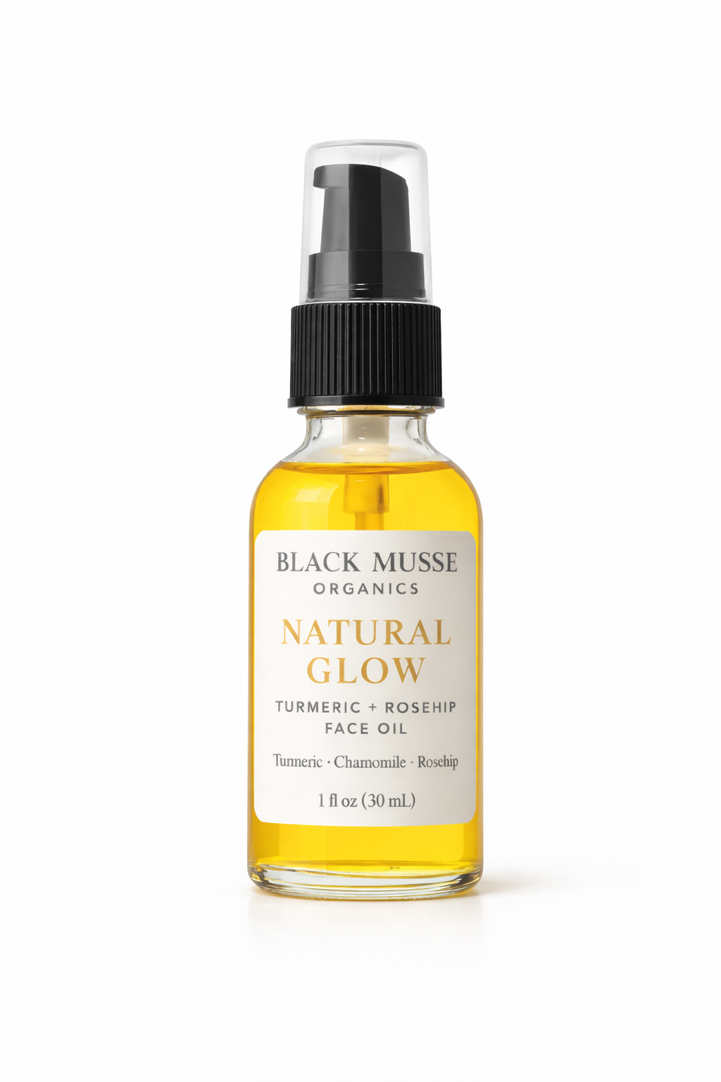 Turmeric & Rosehip Face Oil -Natural Glow Moisturizer