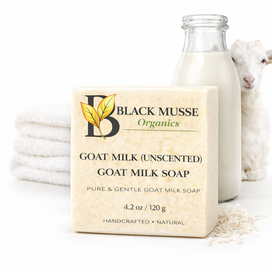 Pure Goat Milk Infused Oil Bar – Unscented Goat Milk Soap (Pack of 3)