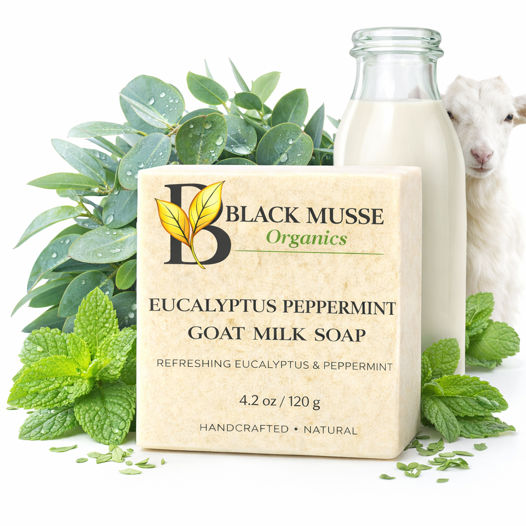 Eucalyptus Peppermint Infused Oil Bar – Goat Milk Soap (Pack of 3)