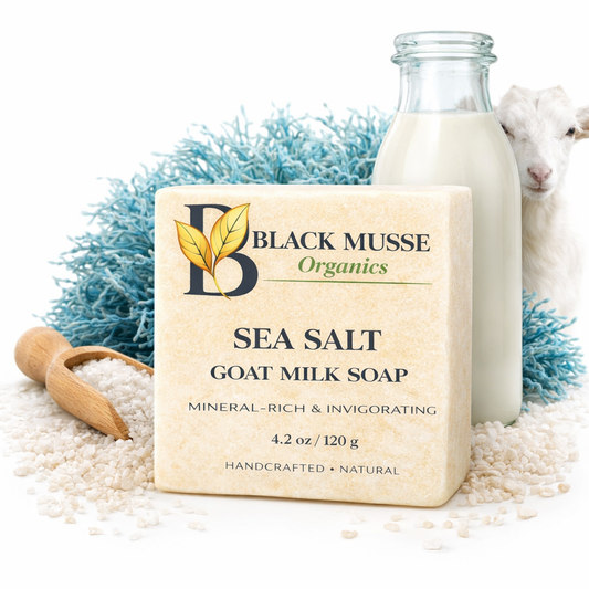 Sea Salt Infused Oil Bar – Goat Milk Soap (Pack of 3)