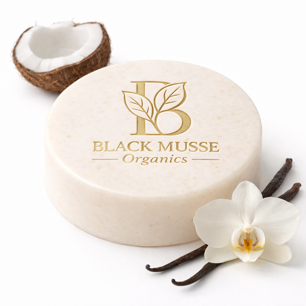 Coconut Vanilla & Goat Milk Handcrafted Soap Bars - Set of 3 (12 oz)