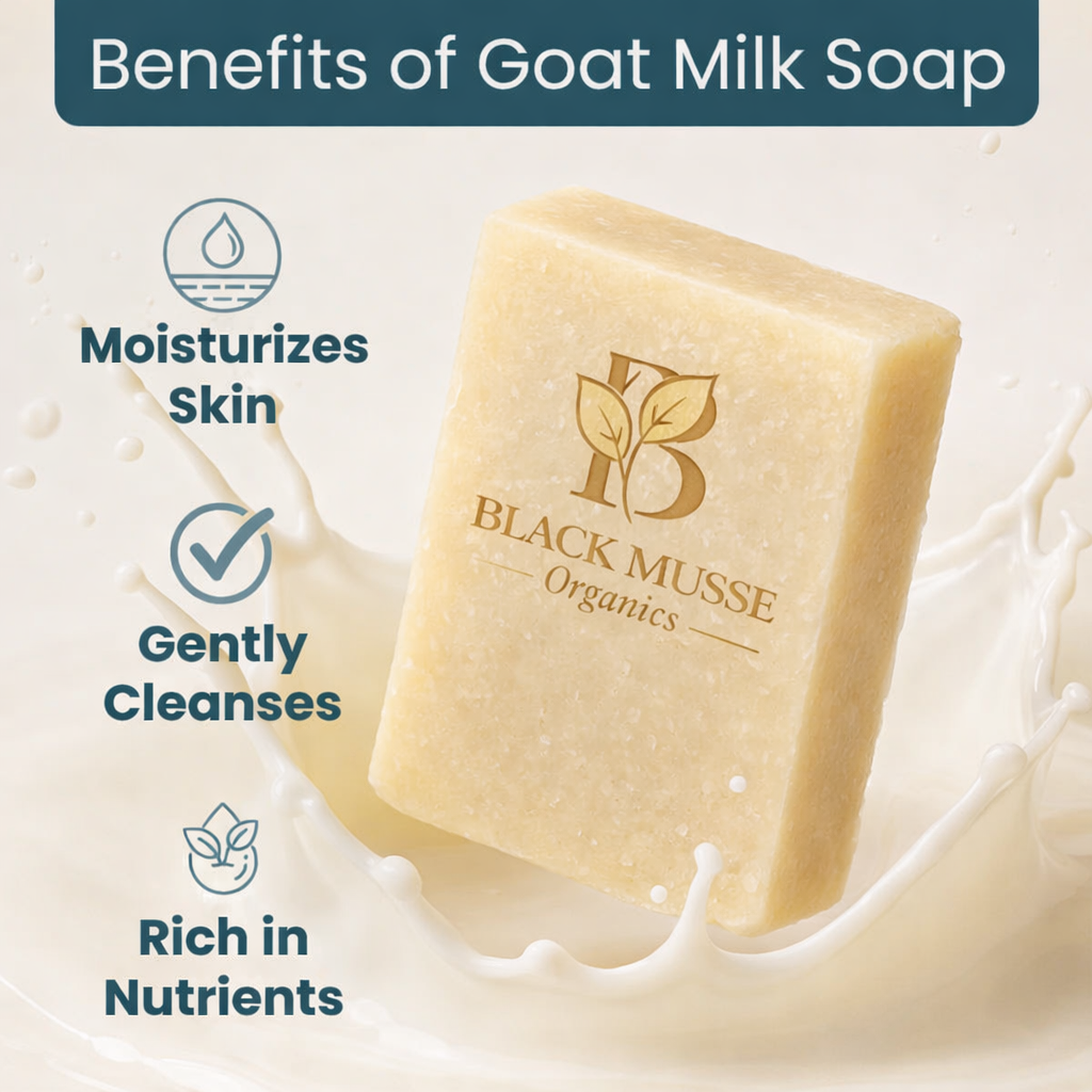 Charcoal Infused Oil Bar – Goat Milk Soap (Pack of 3)