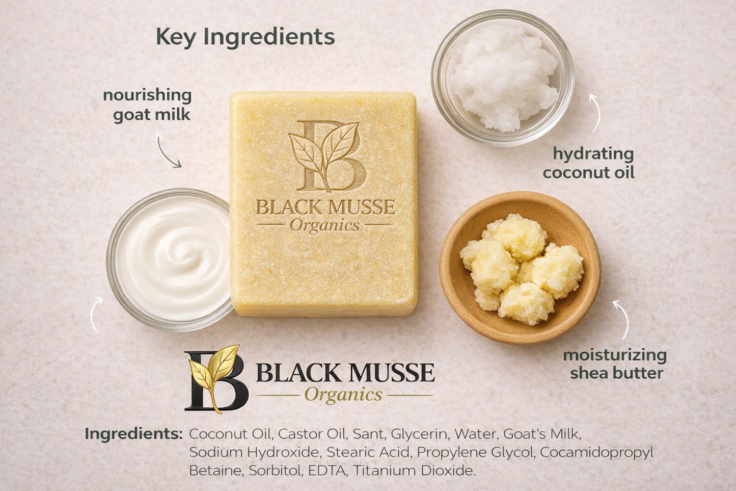 Rice & Milk Infused Oil Bar – Goat Milk Soap (Pack of 3)