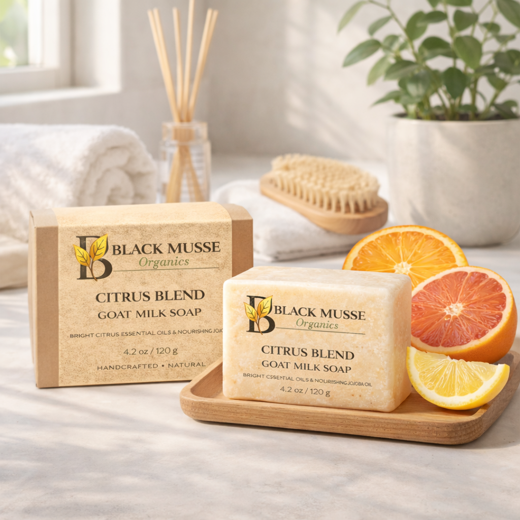 Citrus Blend Infused Oil Bar – Goat Milk Soap (Pack of 3)