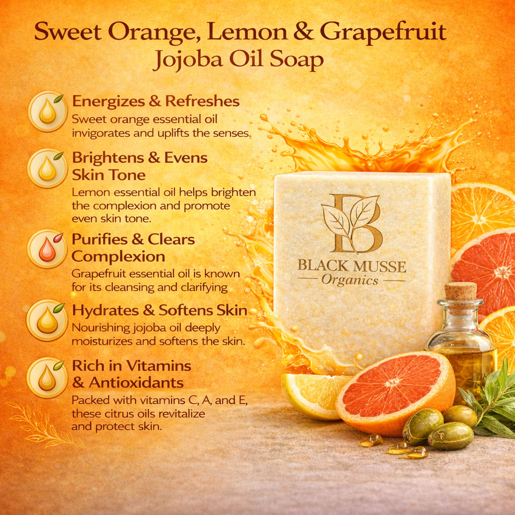 Citrus Blend Infused Oil Bar – Goat Milk Soap (Pack of 3)