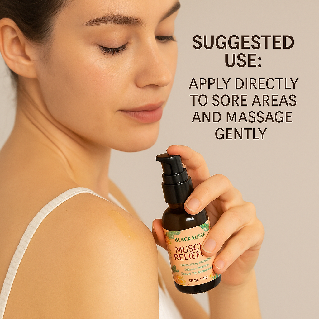 Muscle Relief – Herbal Warm Massage Oil