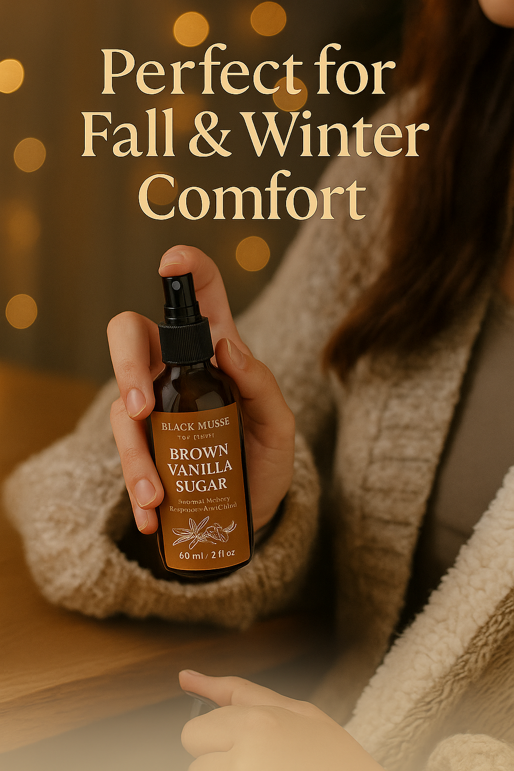 Brown Vanilla Sugar – Cozy Aromatherapy Mist
