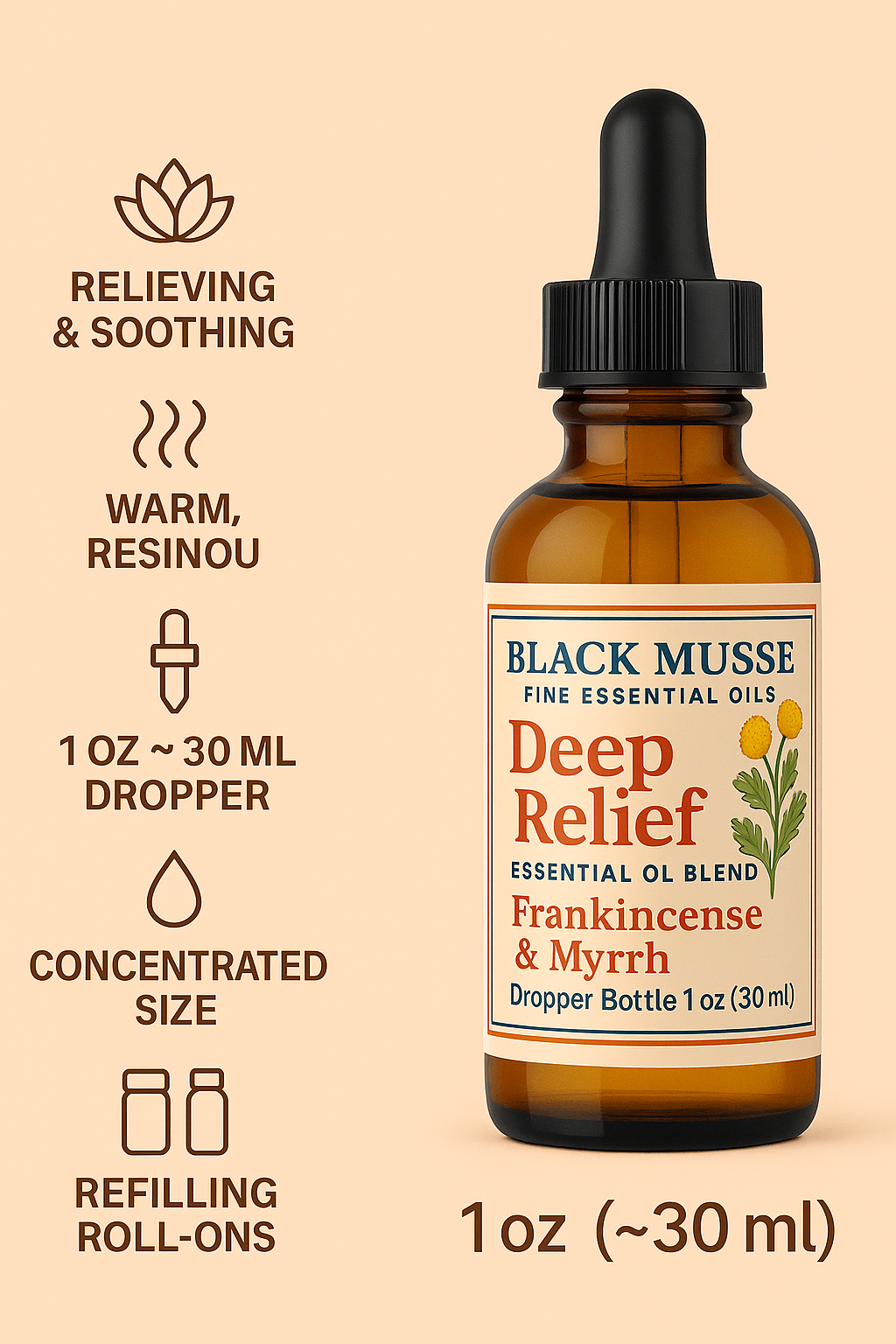 Deep Relief Essential Oil – Frankincense Myrrh