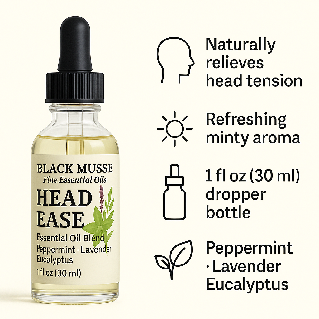 Head Ease Essential Oil – Peppermint Lavender