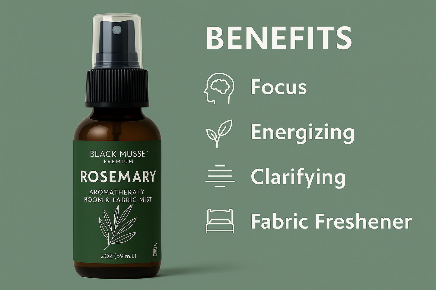 Rosemary – Energizing Aromatherapy Mist