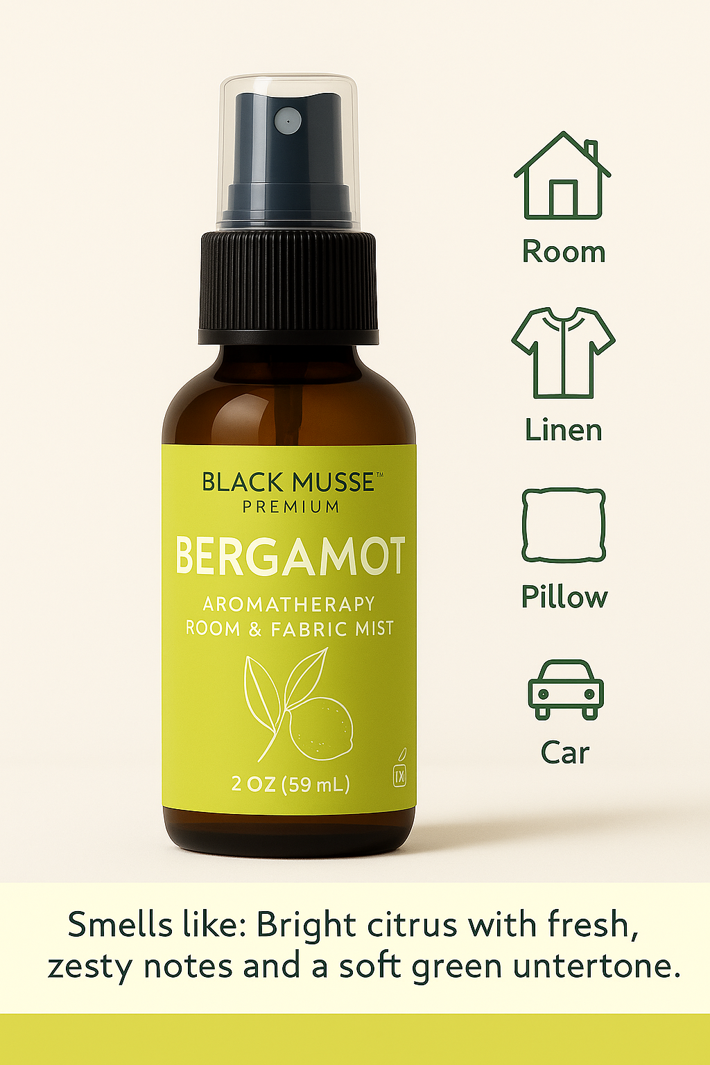 Bergamot – Bright Citrus Uplifting Mist