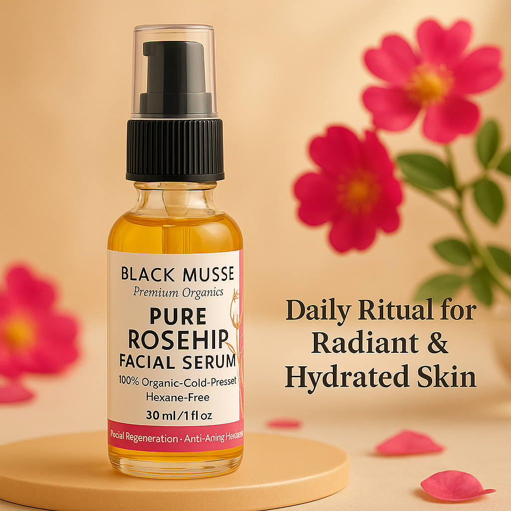 Pure Rosehip Facial Serum – Hydrating Anti-Aging Facial Oil