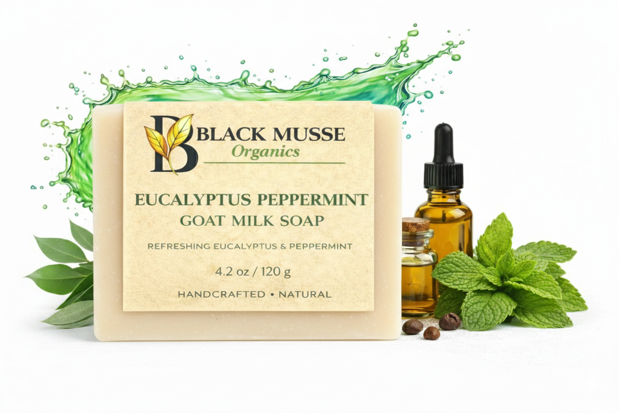 Eucalyptus Peppermint Infused Oil Bar – Goat Milk Soap (Pack of 3)