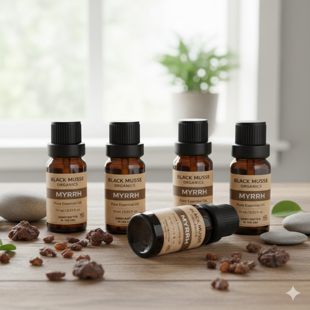 Myrrh Essential Oil- 100% Pure Premium Grade, Undiluted, Natural, Therapeutic